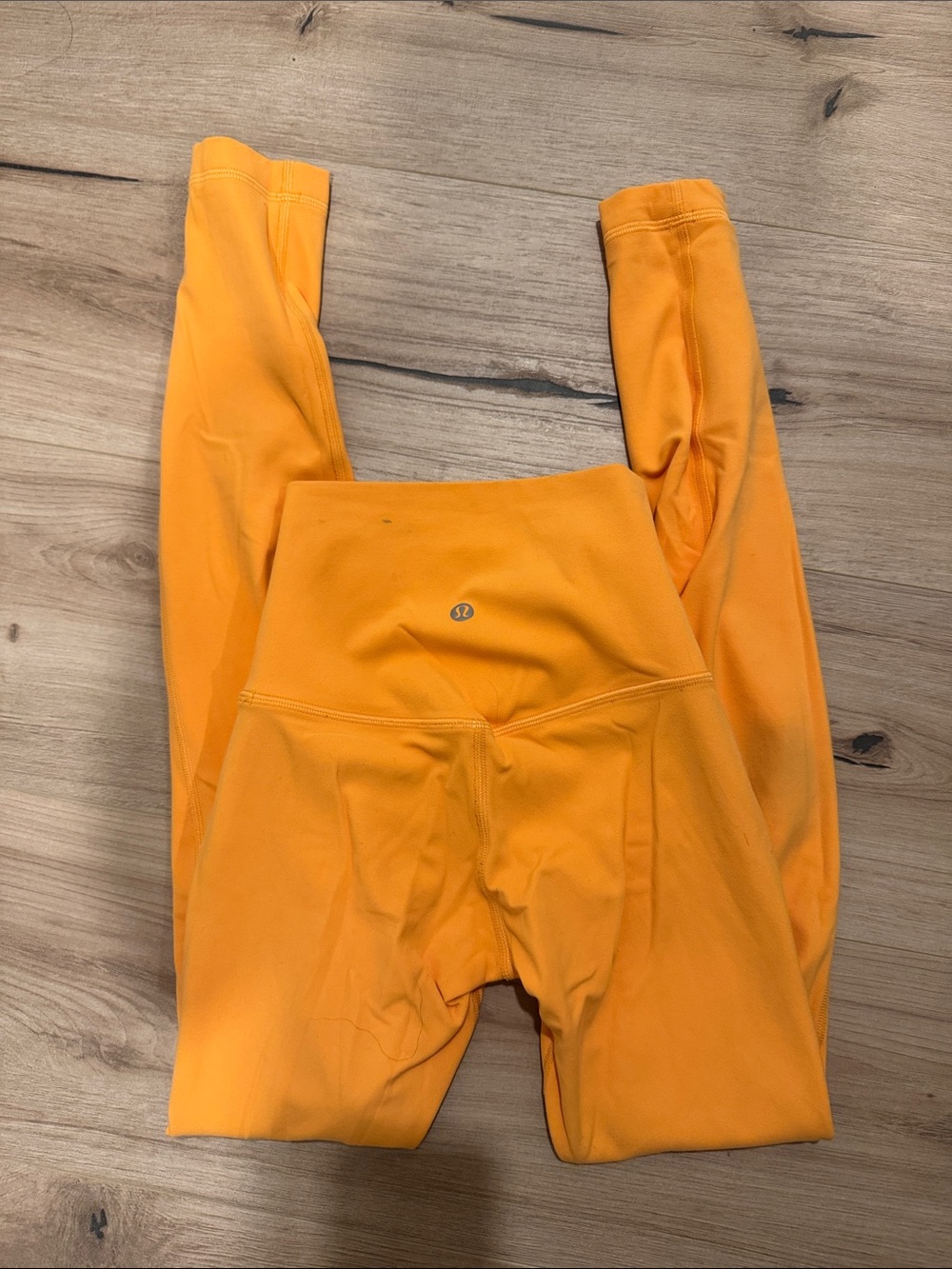 lululemon athletica Bright Orange High-Rise Leggings